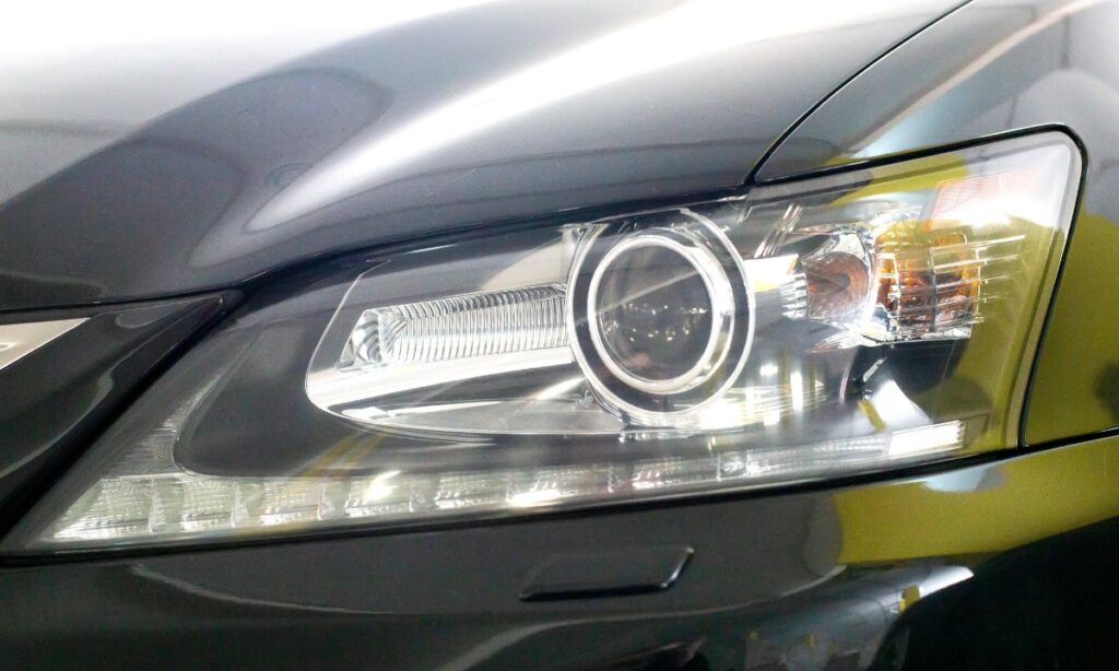 Headlight Lens Surface Damage