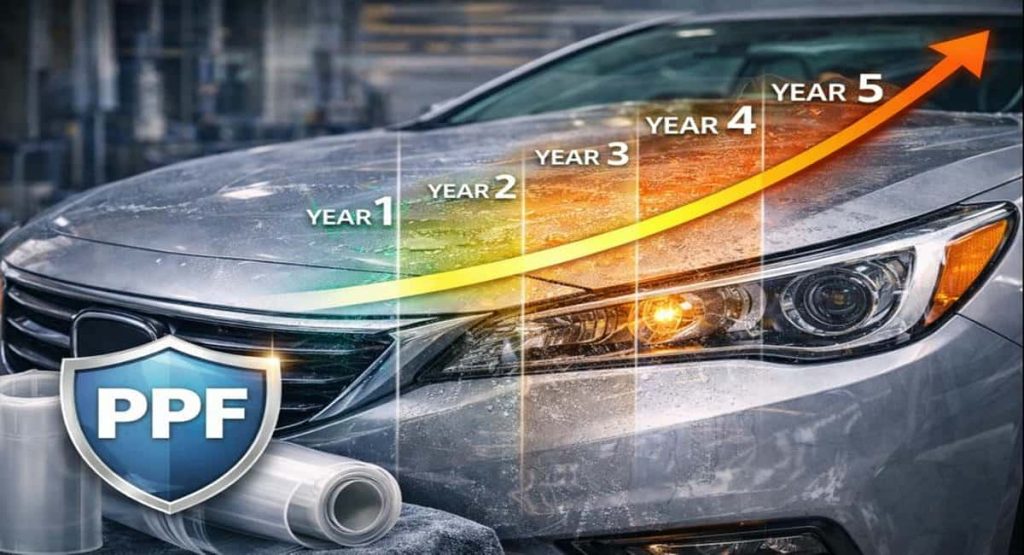 Paint protection film durability over time