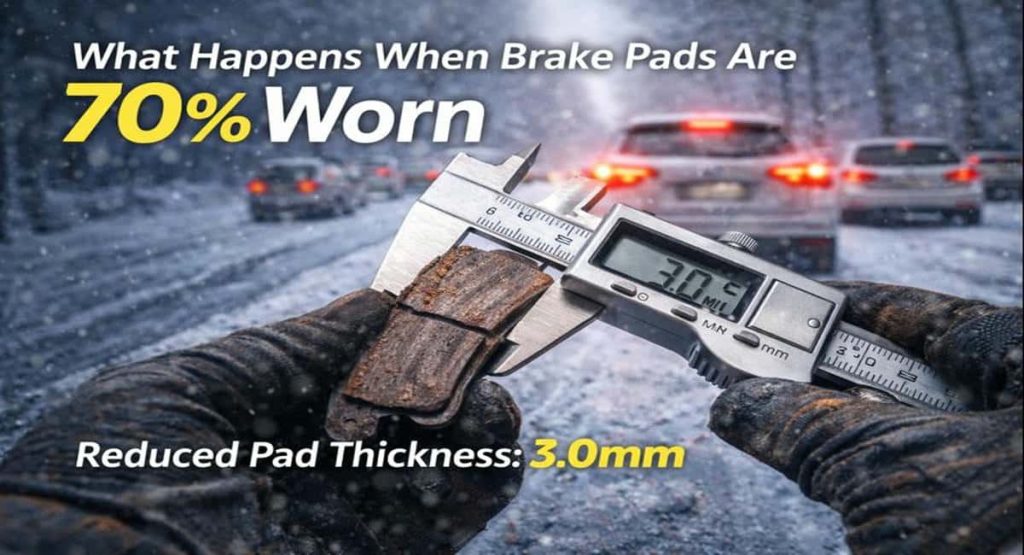 What Happens When Brake Pads Are 70% Worn