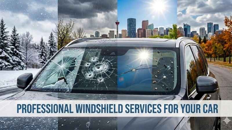 How Calgary’s Weather Destroys Your Windshield Seasonal Damage Prevention Guide