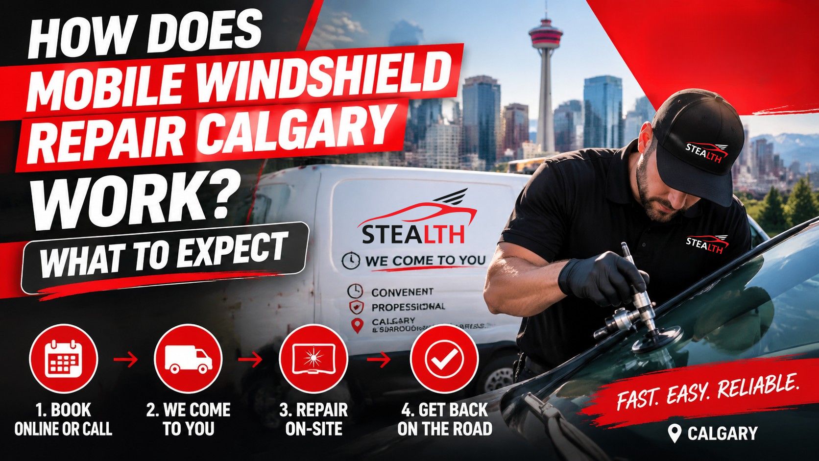 How Does Mobile Windshield Repair Calgary Work What to Expect